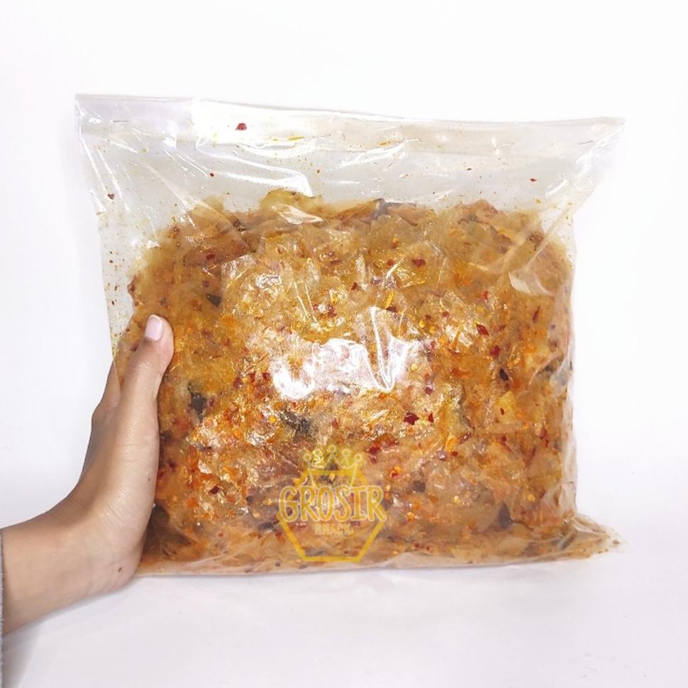 

つ Keripik Kaca / Beledag / Kripca 1/2kg 500gr Extra Daun Jeruk cikruh ♬