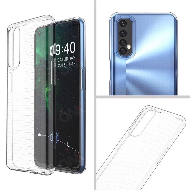 REALME NARZO 50i 50A PRIME 30A 20 PRO C30 C35 C1 C2 C11 C12 C15 C17 Sotfcase Bening Clear 2MM1e Silikon Transparan 2MM