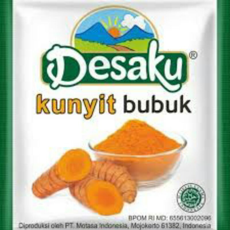

kunyit bubuk desaku harga per 6 sachet