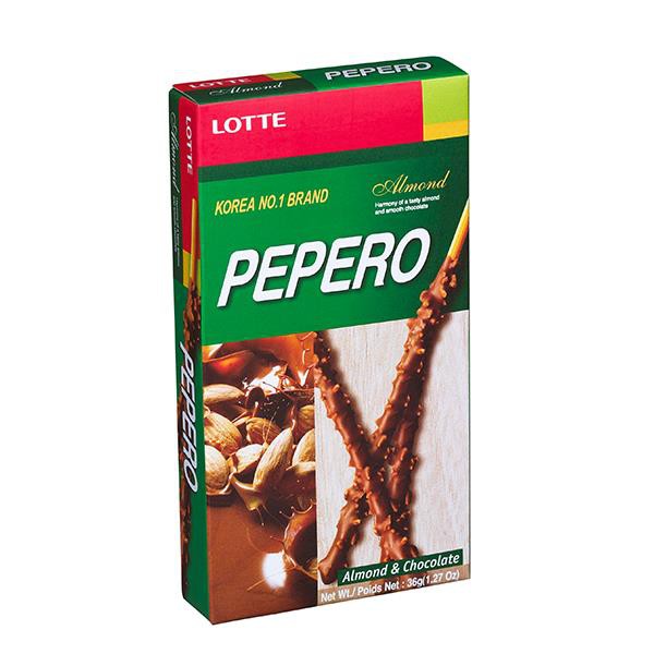 

Lotte Pepero Almond & Chocolate 32gr