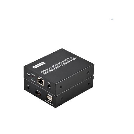 Hdtv kvm ip extender netline 200m lan rj45 cat 5e 6e 6 utp Usb-A Usb-b 2.0 1080p 60hz Full HD HKV200 - Keyboard video mouse extend 200 meter HKV-200