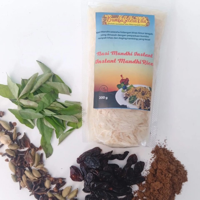 

Bumbu Mandhi dan Beras Basmati/ Beras Basmati Mandhi Instant