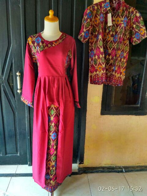 Batik Couple Kebaya Gamis Prilly