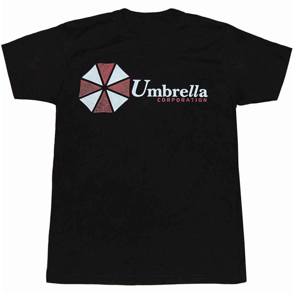 Kaos Resident Evil Umbrella Corporation Logo Tshirt