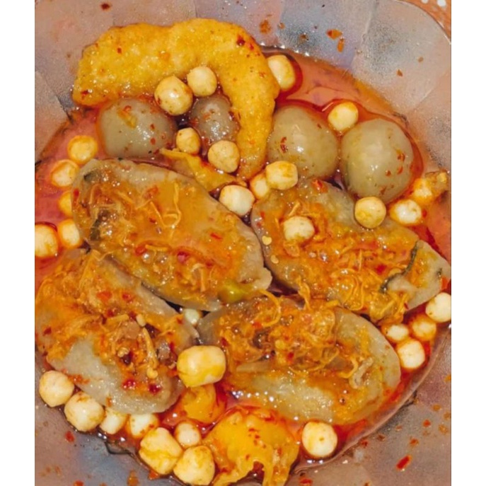 

CIGO baso aci besar isi ayam suwir
