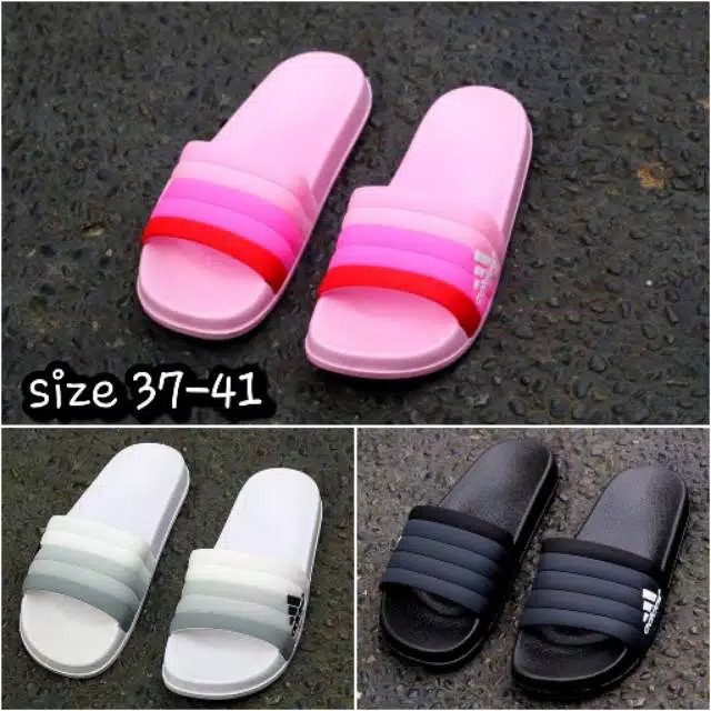 SANDAL WANITA FLIP FLOP ADIDDAS RAINNBOW