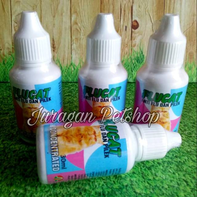 FLU Cat | Obat Tetes Flu Kucing | Tamasindo Flu Cat | Flu Cat 30ml