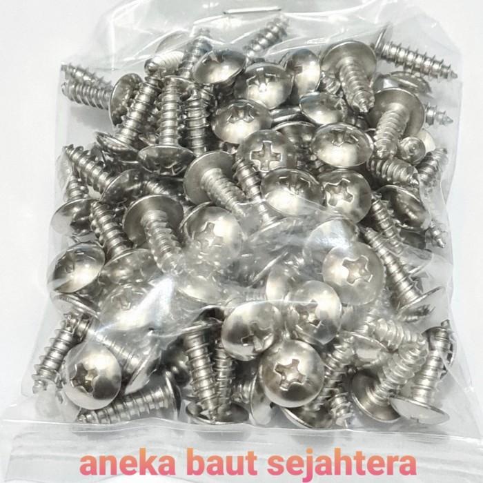 Sekrup TS 8x1/2 Stainless Steel