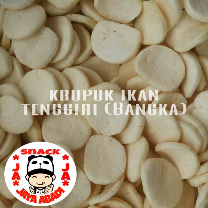 

KRUPUK IKAN TENGGIRI ASLI(BANGKA ) - KEMPLANG IKAN BANGKA MURAH KILOAN 150 GR