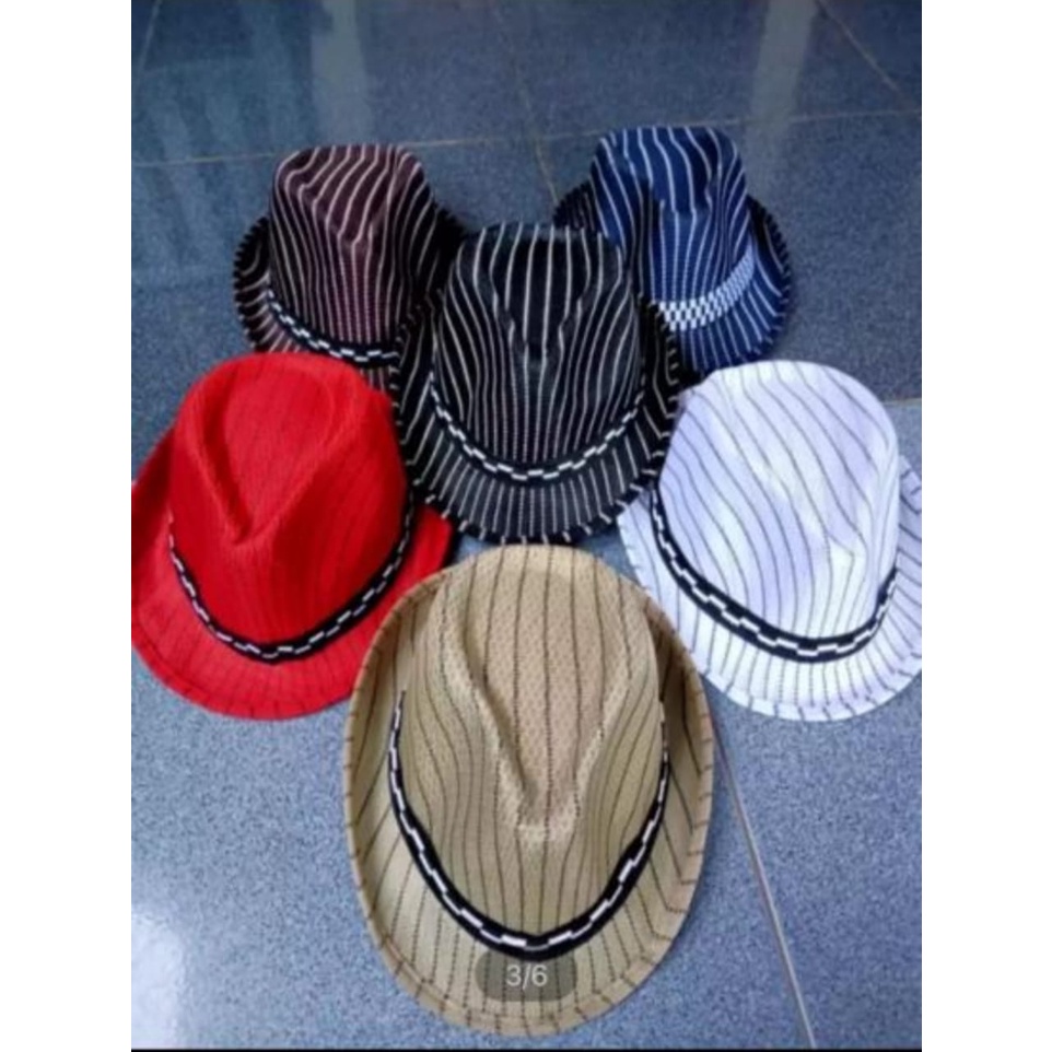 Topi Coboy Fedora Classic Topi Pantai Pria Dewasa