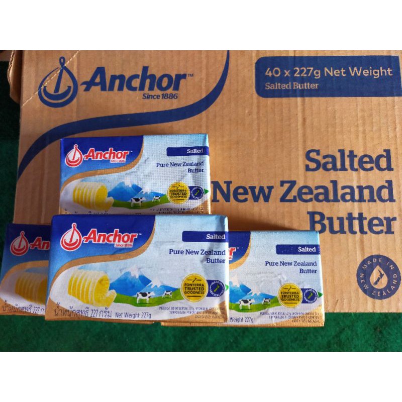 butter anchor salted 227 gr mp asi termurah dan terlaris harga promo diskon grosir distributor