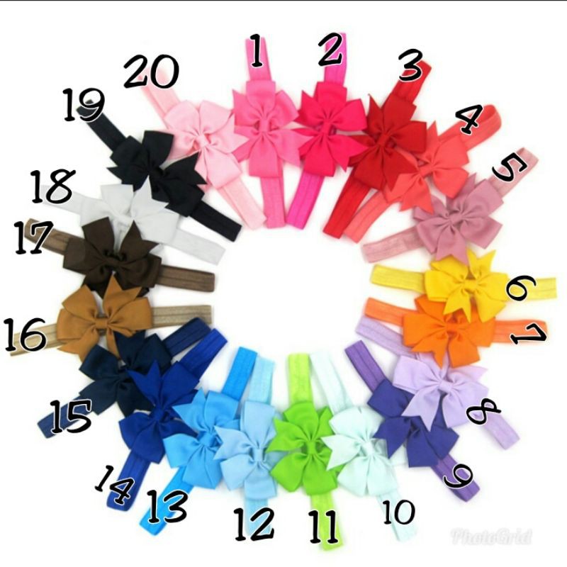 

BANDO PITA SATIN KECIL WARNA