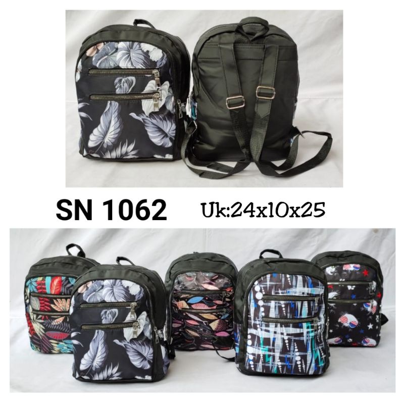 Ransel Wanita Import Fashion Trendy Motif Ukuran Kecil