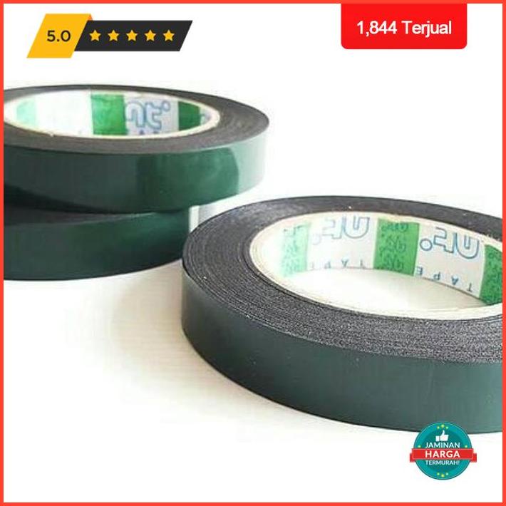 

Super Sale Isolasi Bolak Balik Double Tape Nt Foam Tape Label Hijau 23 Mm - Nt41 Exclusive