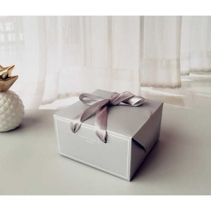 

KOTAK X tali kain14cm, kotak hadiah imlek valentine , kotak serbaguna