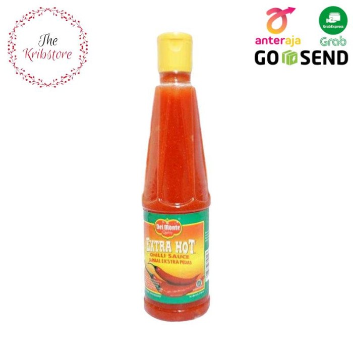 

DEL MONTE Saus Extra Hot 270ml - Pet