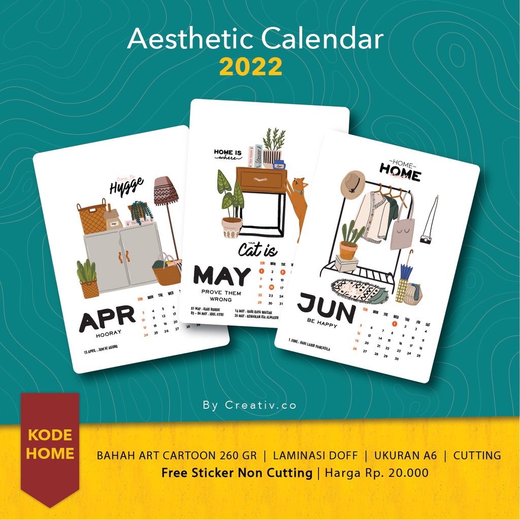 

KALENDER AESTHETIC 2024 HOME [KALENDER MURAH] [KALENDER TEMPEL] [KALENDER DINDING]