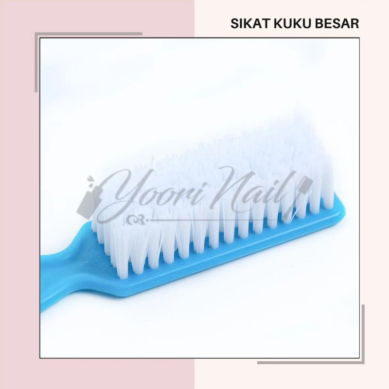 Sikat kuku besar manicure brush sikat nail art pedicure