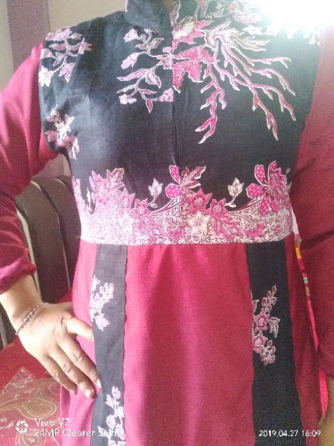 Keluarga Batik Couple Sarombit Seragaman Kondangan Tanah Abang Wanita Murah Princess Azkana Sogan Nm