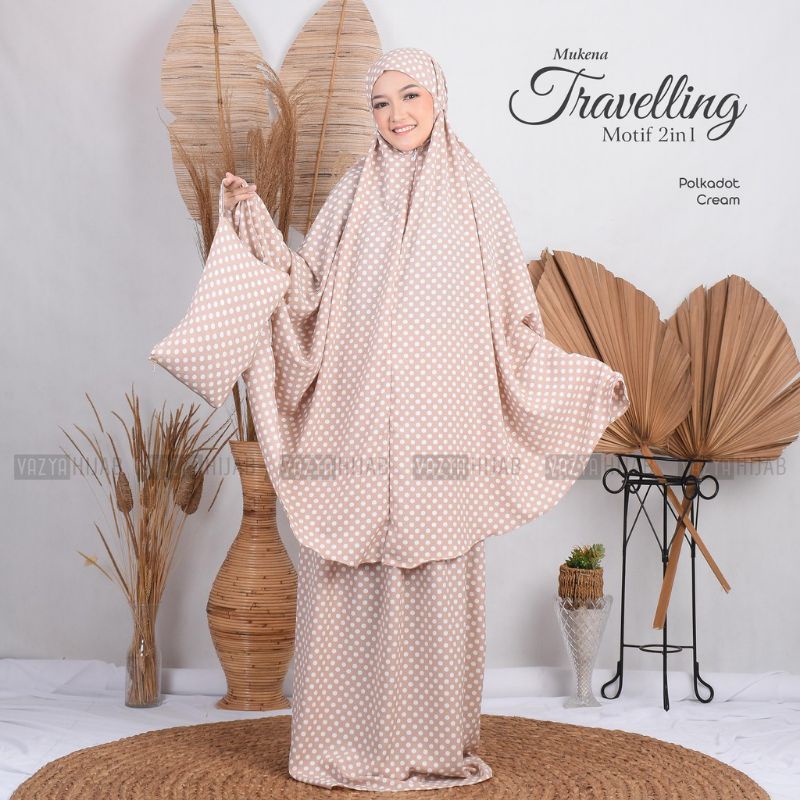 Mukena Traveling Motif 2in1 Katalog 2 Free sajadah