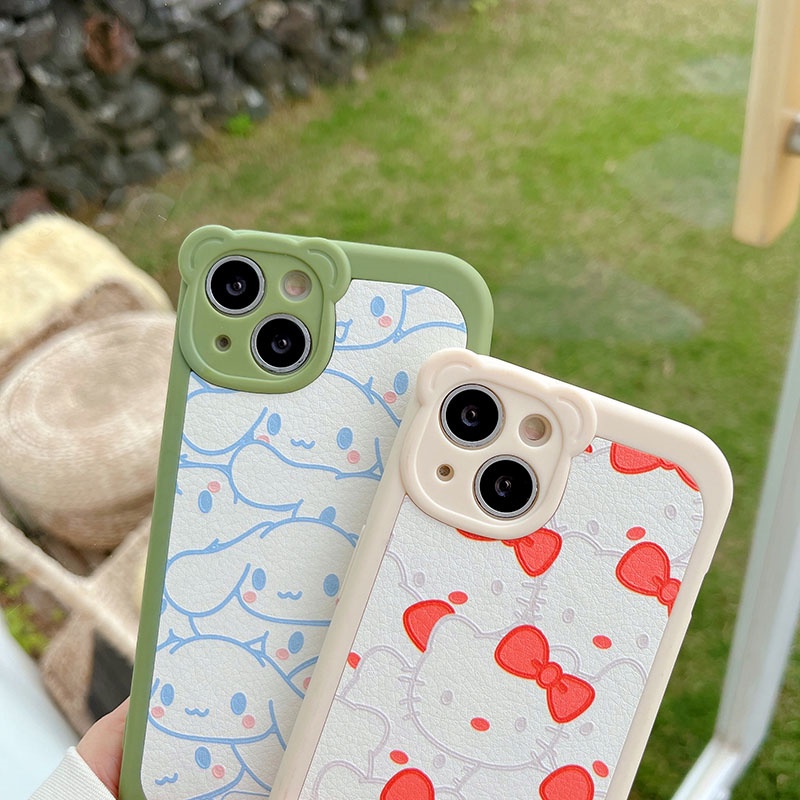 Case Pelindung Lensa Tahan Banting Motif Kucing Anjing Warna-Warni Untuk IPhone 7 8 Plus X XS XR XsMax 11 12 13 Pro Max