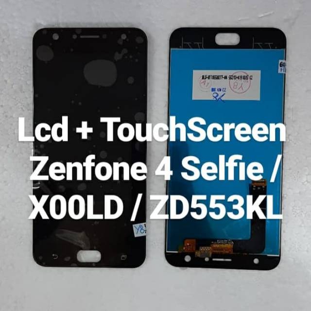 Lcd set touchscreen Asus X00LD ZD553KL Zenfone 4 Selfie Hitam