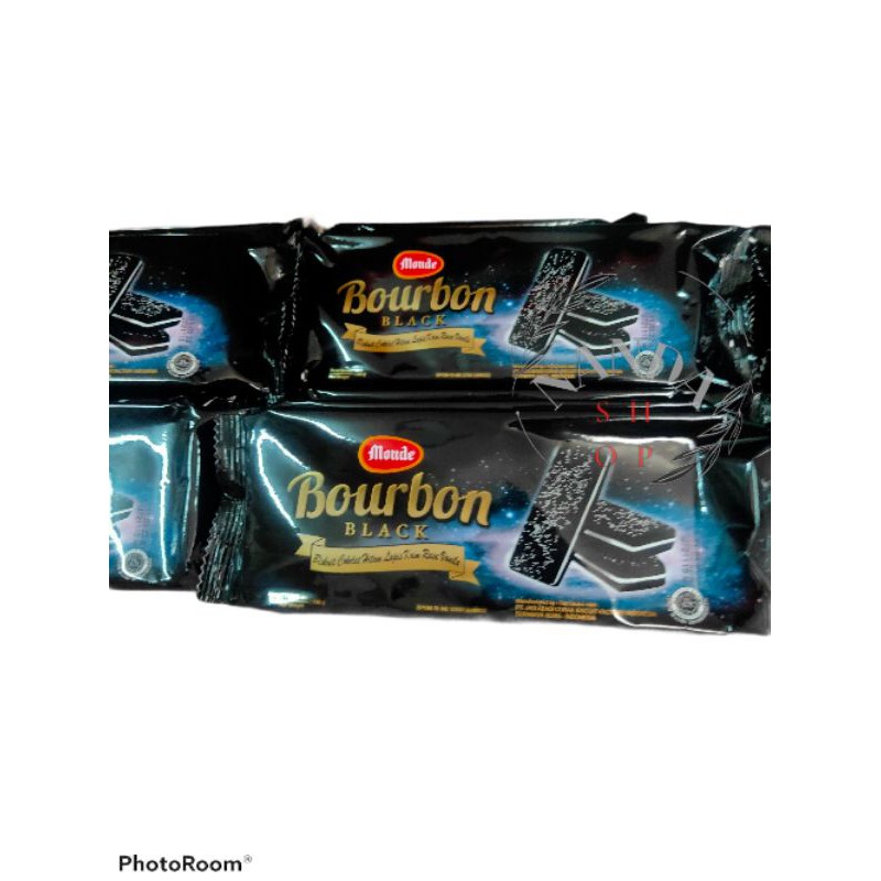 

Wafer Monde Bourbon Black Original Krim Vanilla Coklat Hitam