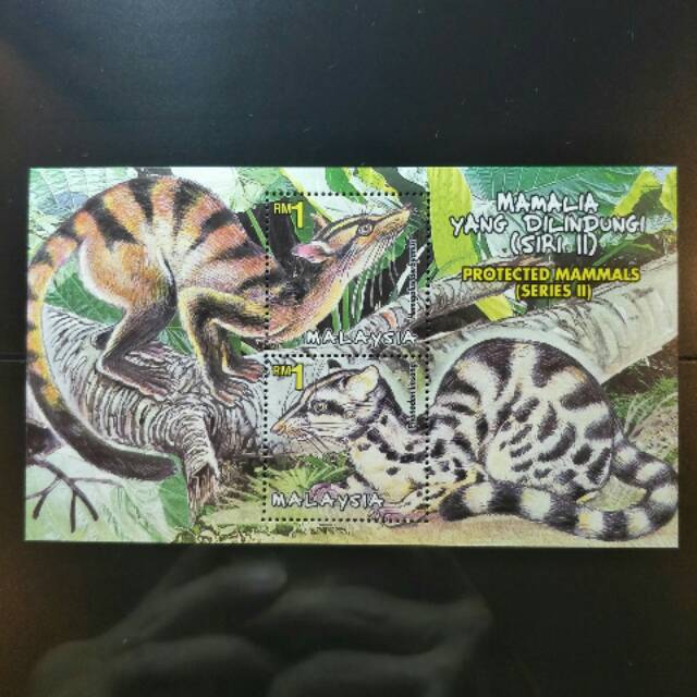 

Souvenir Sheet Perangko Mamalia Langka - Prangko Malaysia