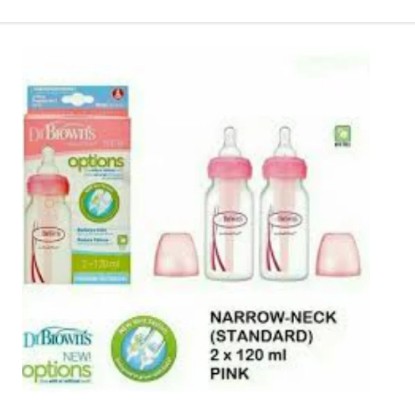 Botol Susu Dr Browns Options 120ml Isi 2 Pcs