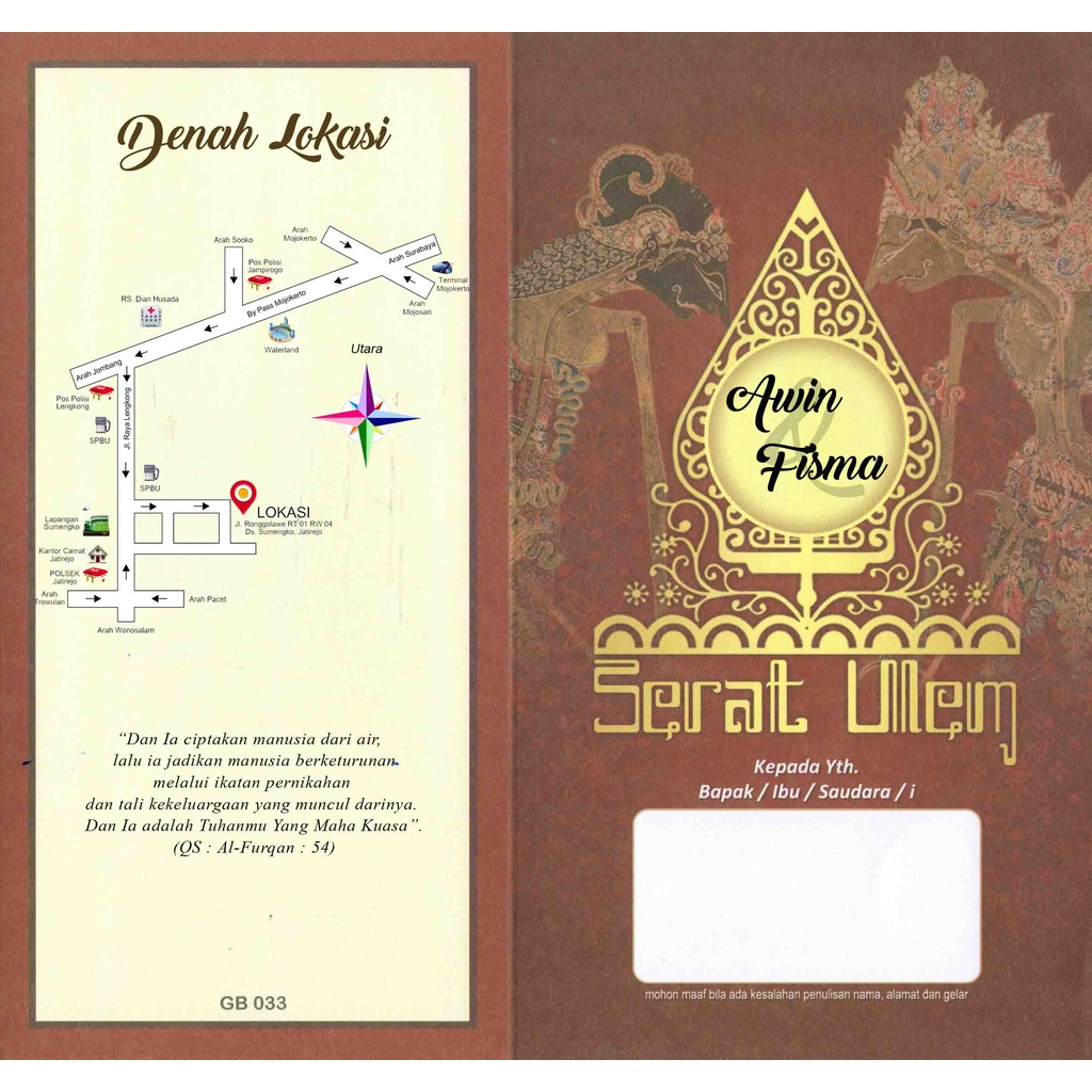 Undangan Nikah Simple Murah Kekinian Elegan Keren Free Undangan Digital Video