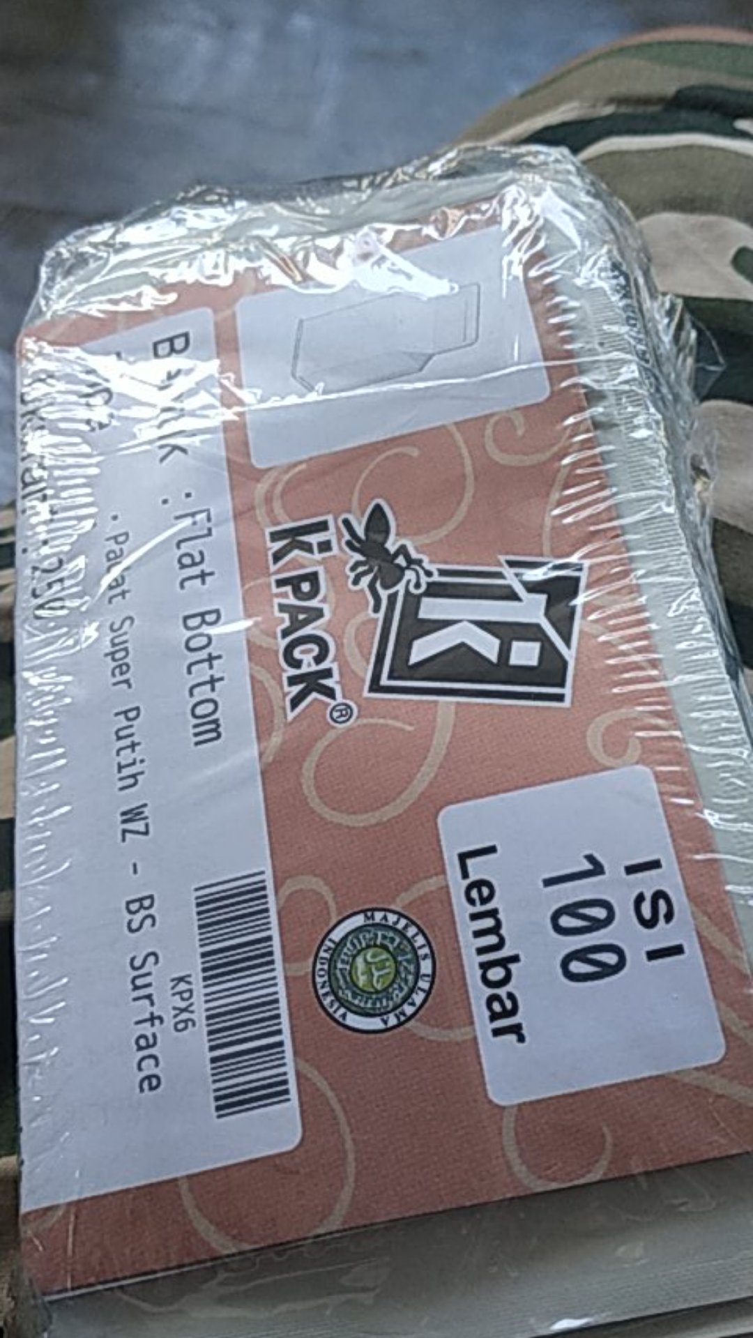 [100 Pcs] Flat Bottom Kpack Full Foil 9,5 X 15 + 6 / 250 Gr Kemasan Kopi