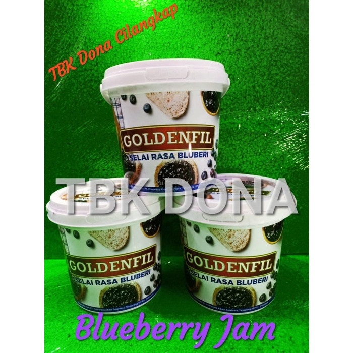 

Jual Goldenfill Blueberry Jam 1 Kg Murah / Selai Rasa Blueberry