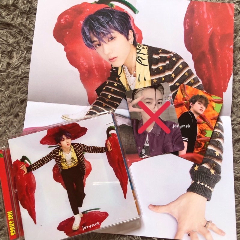 jewel case cover jisung (damage)