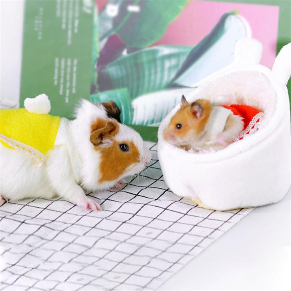 Timekey Rompi Harness Aksen Pita Untuk Hamster / Tikus / Tupai I6Q7