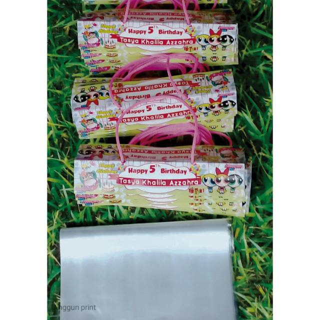 

20X30) Tas Label Ultah Jajan Snack Plastik Ulang Tahun Label Snack ulang tahun goodie bag | label snack ulang tahun plastik tentengan lucu Murah