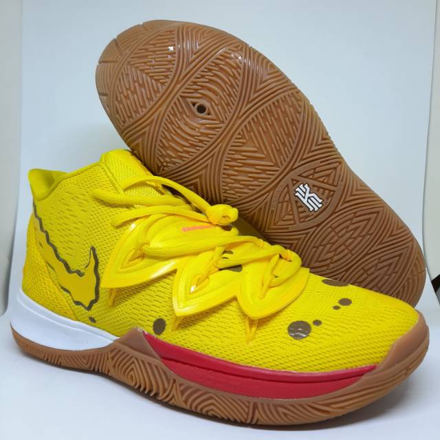  Sepatu  Basket  Nike  Kyrie Irving 5 Spongebob Man Murah 