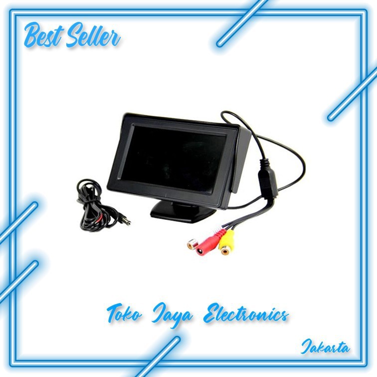 TJE TV Satelit Parabola Monitor Mini TFT LCD 4.3 Inch Best Selling