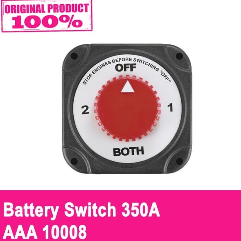 Battery Switch 350A / Battery Switch 10008 / Switch Aki Kapal bagus awet