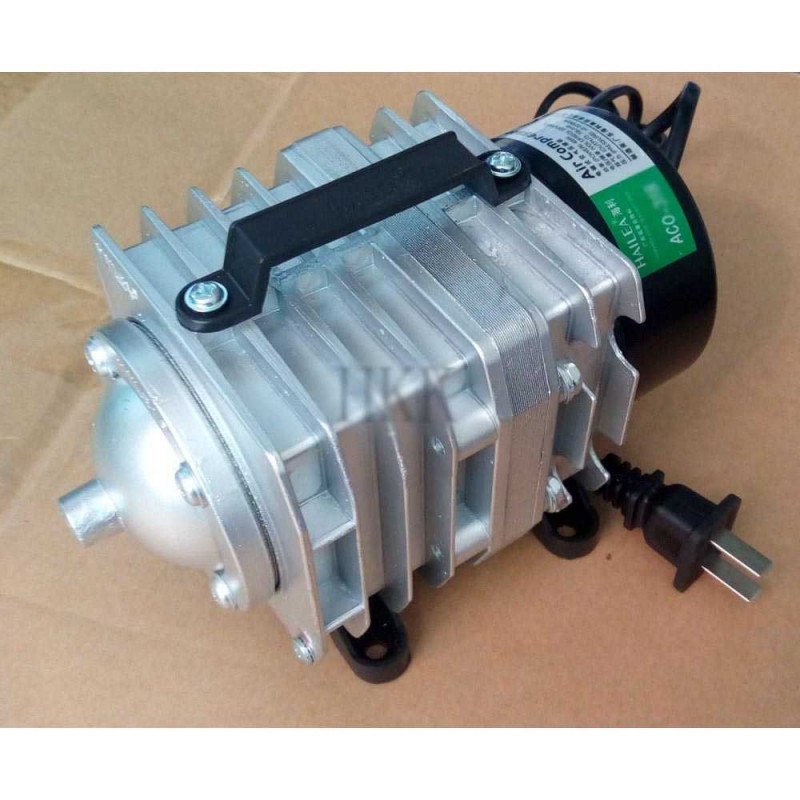 Pompa Aerator Oksigen Kompresor Gelembung Udara Aquarium 20W 50dB