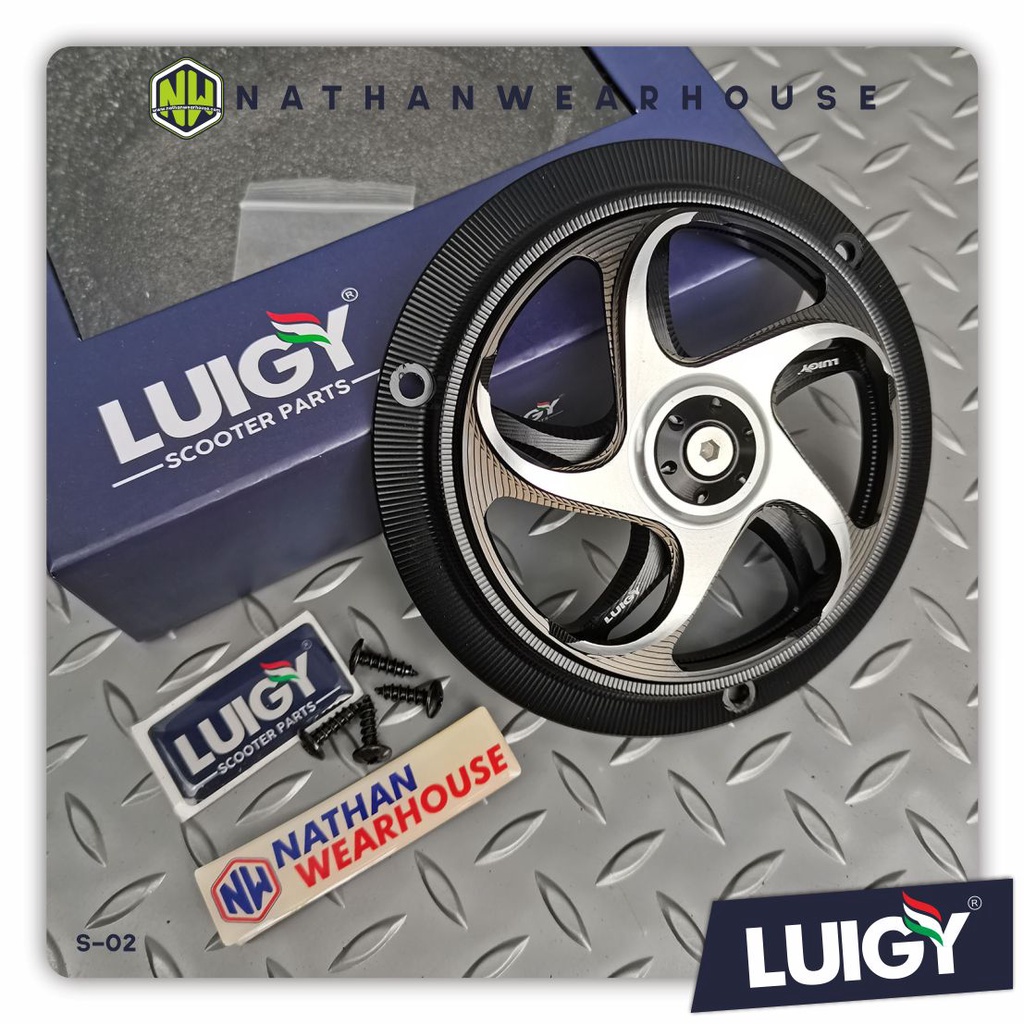 Cover Fan Tutup Kipas Spinner Luigy CNC Vespa Sprint Primavera GTS S LX LXV Beat Scoopy 02