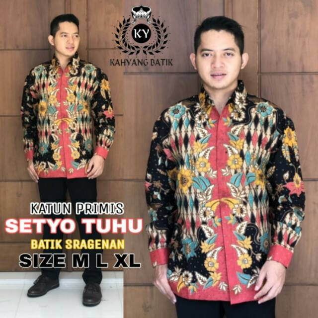 Kemeja batik setyo tuhu primisima