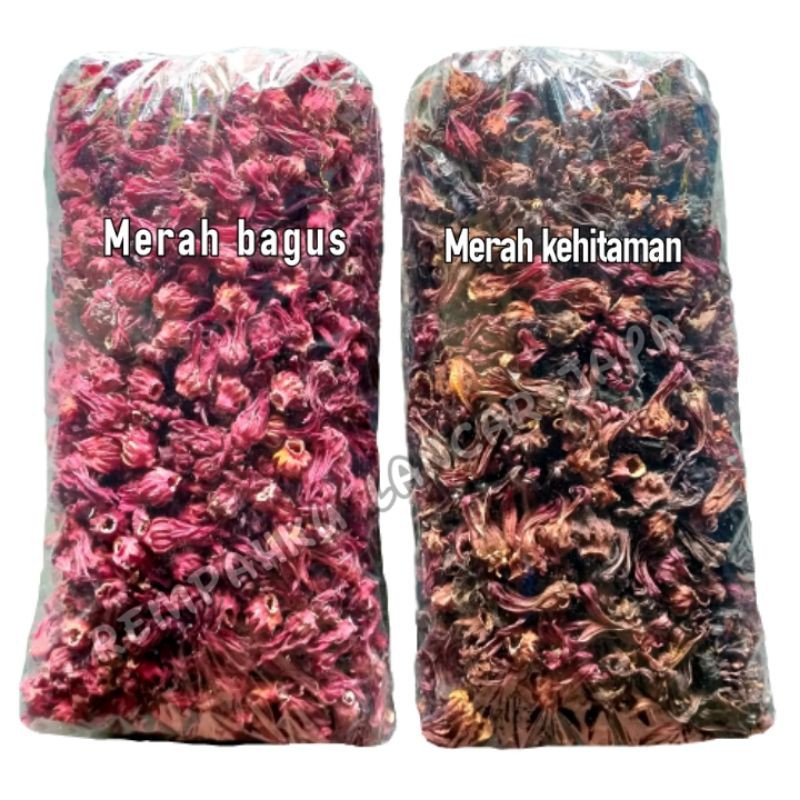 Rosella merah kering 500gr