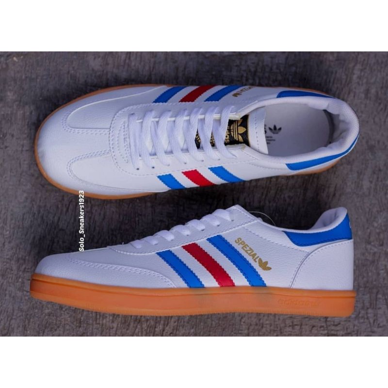 TERLARIS SEPATU SNEAKERS KASUAL Adidas Spezial / Munchen / Samba / Hamburg MURAH Bayar Di Tempat-Spezial White France