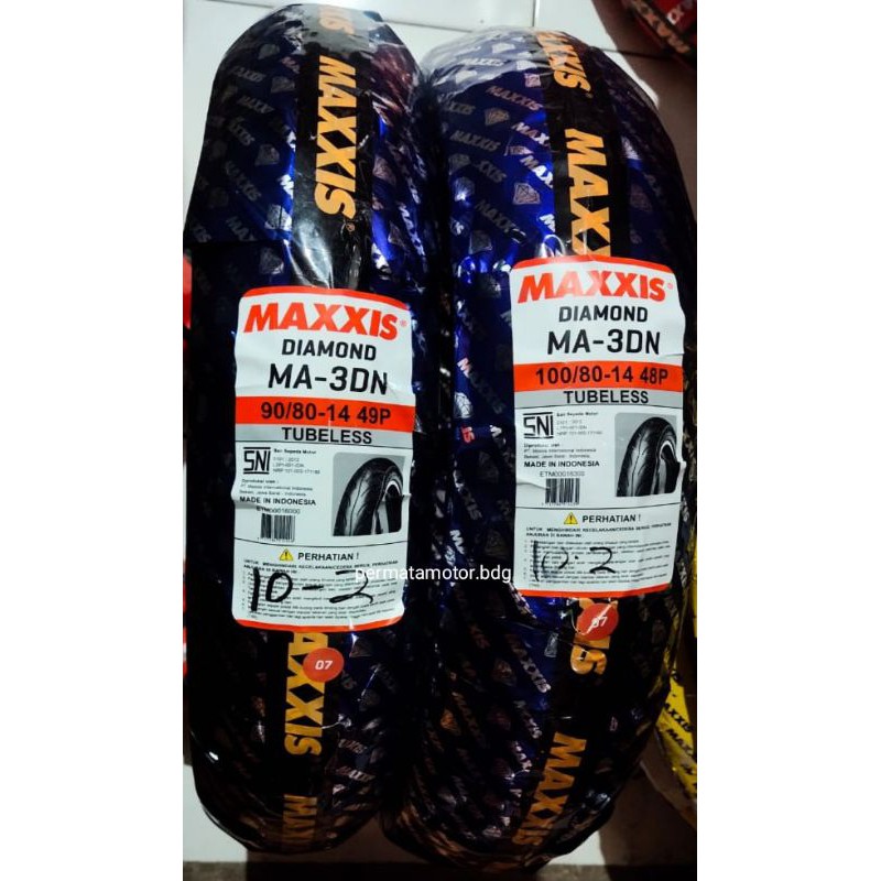 Paket Ban Matic Lebar Maxxis Diamond TL