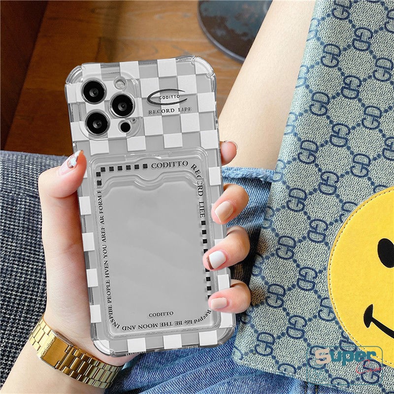 Soft Case Transparan Motif Kartun Untuk iPhone 13 12 11 pro Max 7 6 6s 8 plus XR X XS Max SE 2020