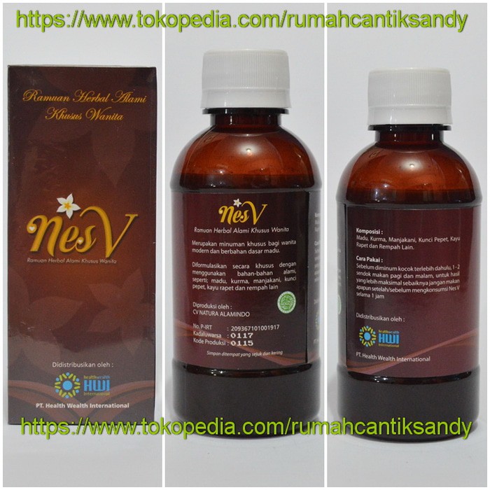 Termurah NesV ~ Nes V ~ Produk HWI ~ Kesehatan Wanita ~ Obat Keputihan ~ Boyke 100% ORI