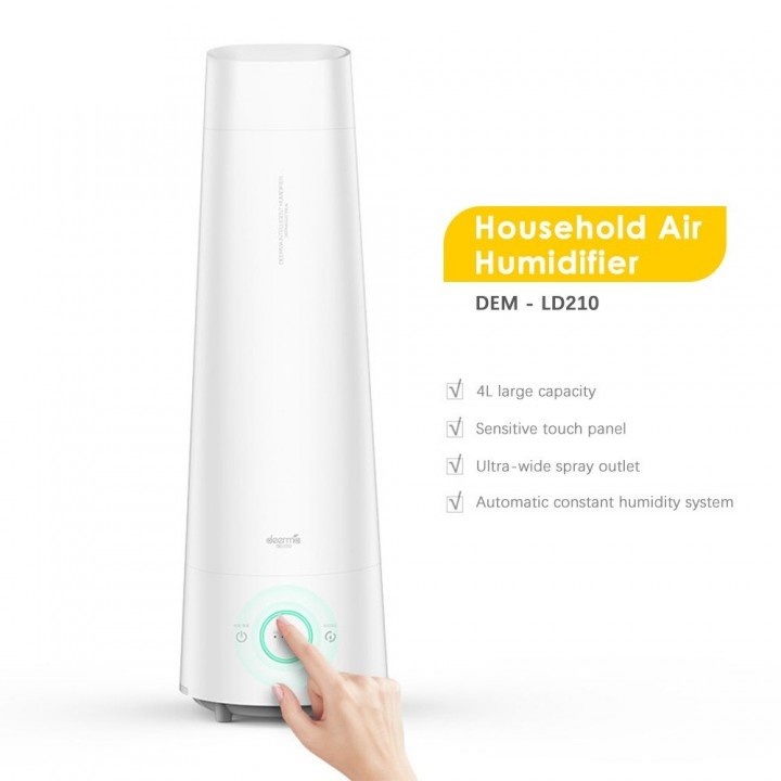 DEM-LD210 - Air Humidifier with Smart Touch Design - 4L Capacity