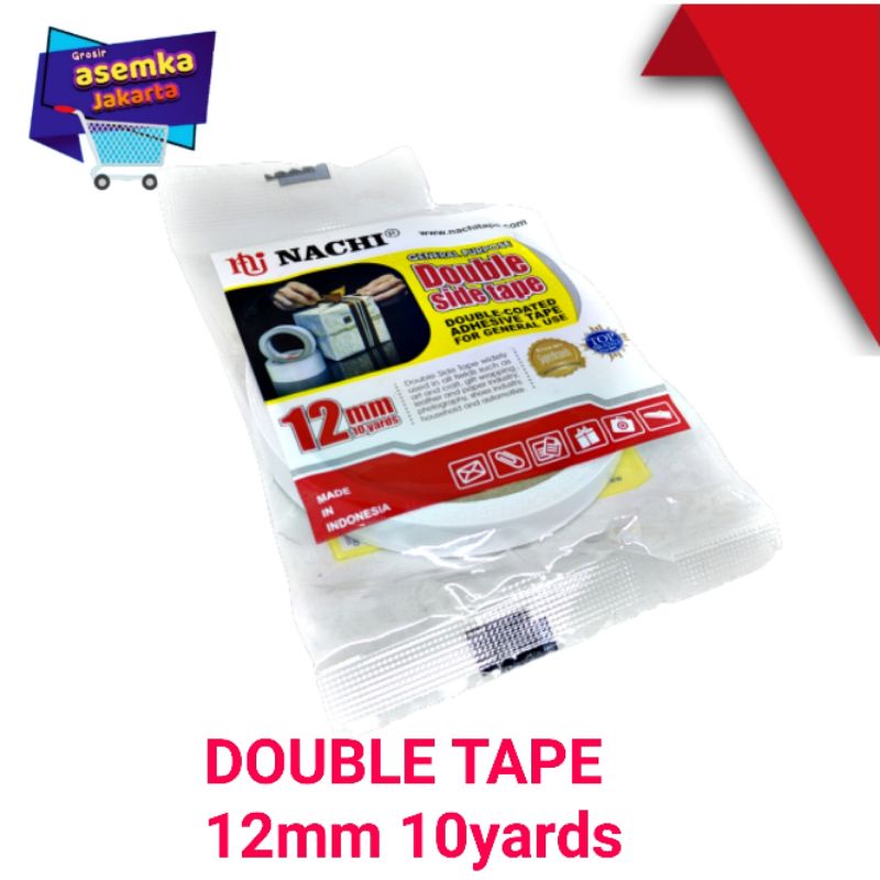 Doble tip Double tape Nachi 10 yards satuan grosir