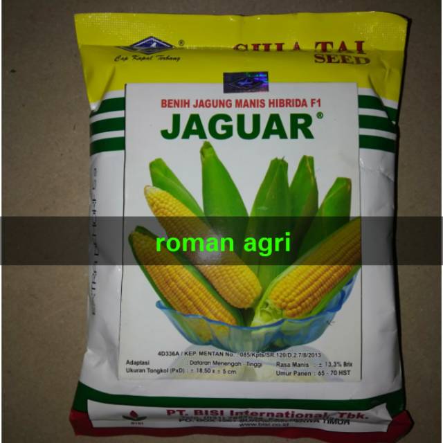 Benih Jagung Manis JAGUAR isi 250 gram