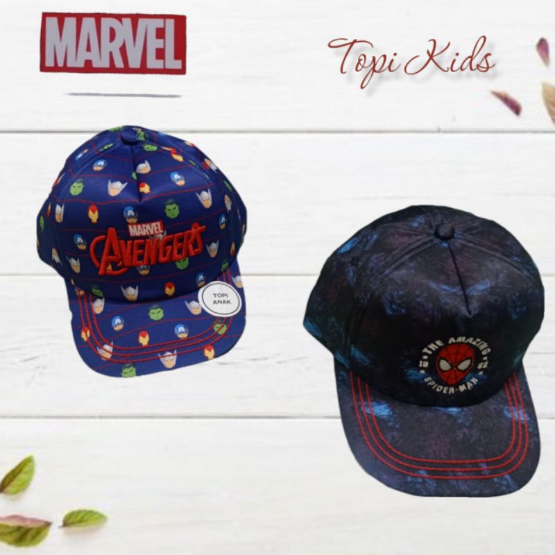 Topi Anak Topi Kids Marvel Nevada Original